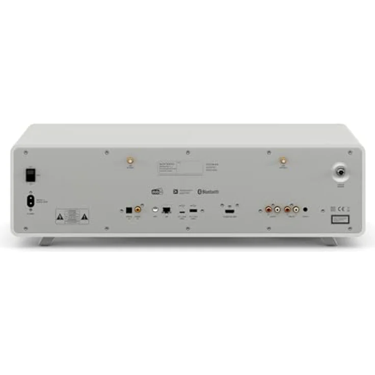 sonoro MEISTERSTÜCK (Gen.2) Kompaktanlage mit CD Player, Bluetooth & Internetradio (Airplay, Chromecast, Spotify, Tidal, FM, DAB+, USB) Matt Weiß – Bild 2