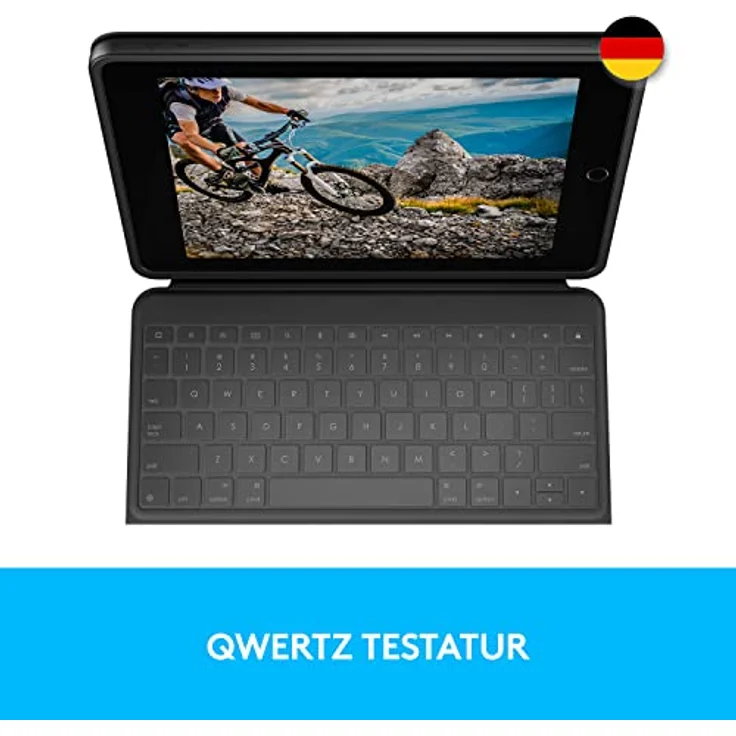 Logitech Rugged Folio für iPad (7. und 8. Gen.), deutsch  – Bild 2