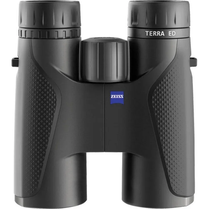 ZEISS Terra ED 8x42, Fernglas mit kompaktem Design und ergonomischem Gehäuse, schwarz