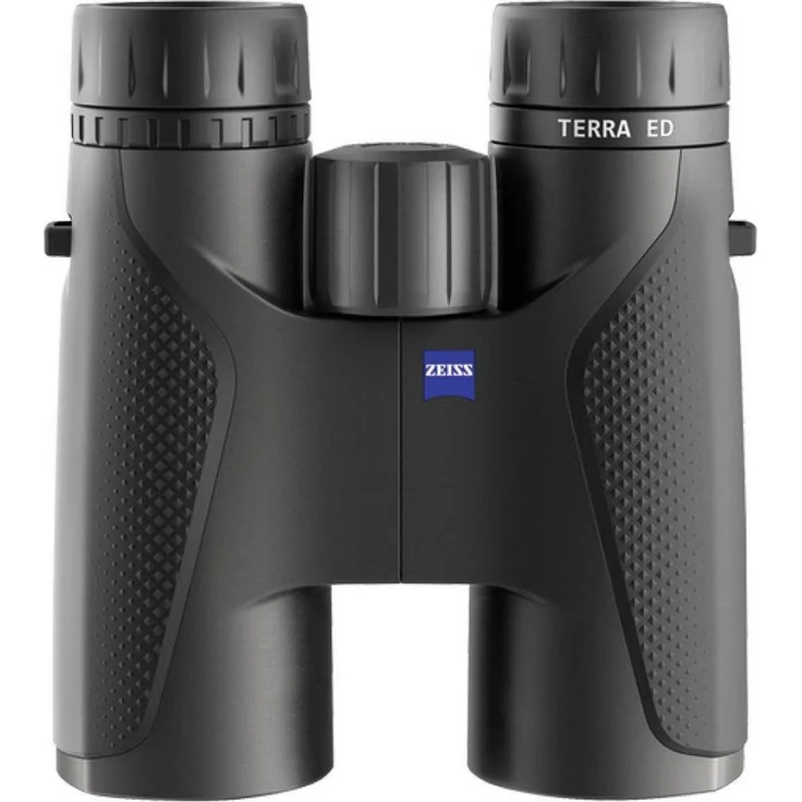 ZEISS Terra ED 8x42, Fernglas mit kompaktem Design und ergonomischem Gehäuse, schwarz
