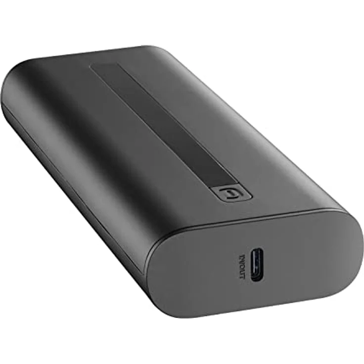 cellularline | Tragbares Ladegerät für Thunder | Aufladen von Powerbank-Akkus mit 20000 mAh - Schnellladung für Handy - Kompakt - USB-C-Kabel im Lieferumfang enthalten – Bild 2