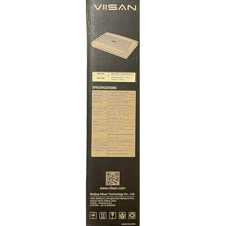 Viisan VF3120, Flachbettscanner Din-A3. Max. Auflösung 1200x1200 DPI. inkl. ViiScan Software für Windows & Mac – Bild 4
