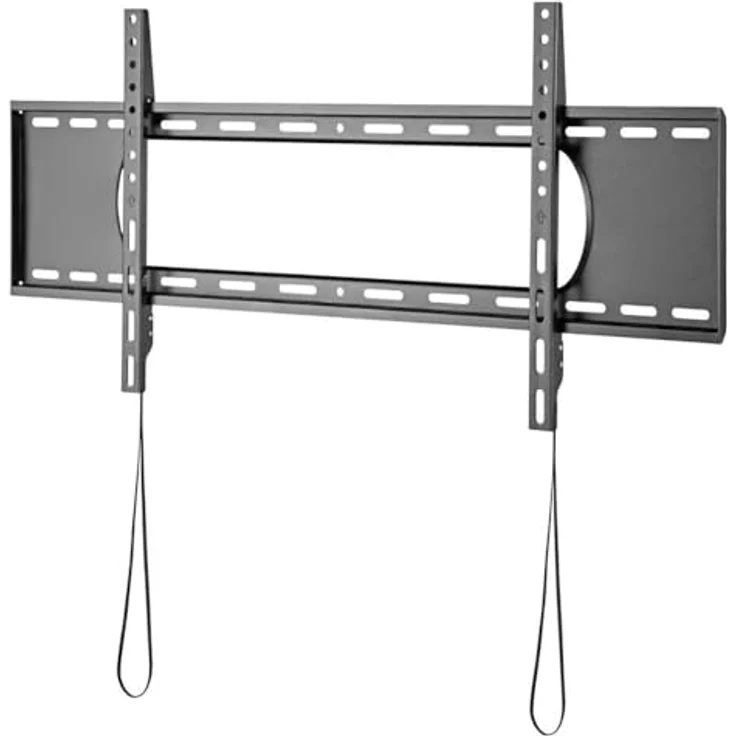 iggual SPTV86 TV-Wandhalterung, 109,2 cm (43-90 Zoll), 30 mm Wandabstand, VESA 50x50 bis 800x400 mm, nicht neigbar/drehbar, max. Traglast 80 kg, schwarz – Bild 4
