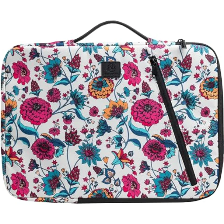 Exacompta Laptophülle (16", Universal), Notebooktasche aus recyceltem Polyester, wasserabweisend, weiss – Bild 1