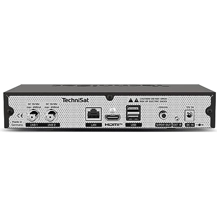 TechniSat Digit ISIO S4 – Twin Sat-Receiver mit alphanumerischem Display (HDTV Twin-Tuner, DVB-S2, PVR Aufnahmefunktion via USB oder im Netzwerk, HbbTV, CI+, HDMI, App-Steuerung, UPnP-Livestreaming) – Bild 4