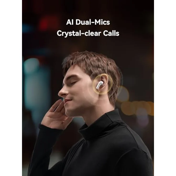 1MORE Q21 Bluetooth Kopfhörer Kabellos, Noise Cancelling mit 4-Mikrofon ENC, Dual-Device Verbindung und 6 EQ Voreinstellungen, Bluetooth 5.4, IPX5, LDAC (Weiß) – Bild 5