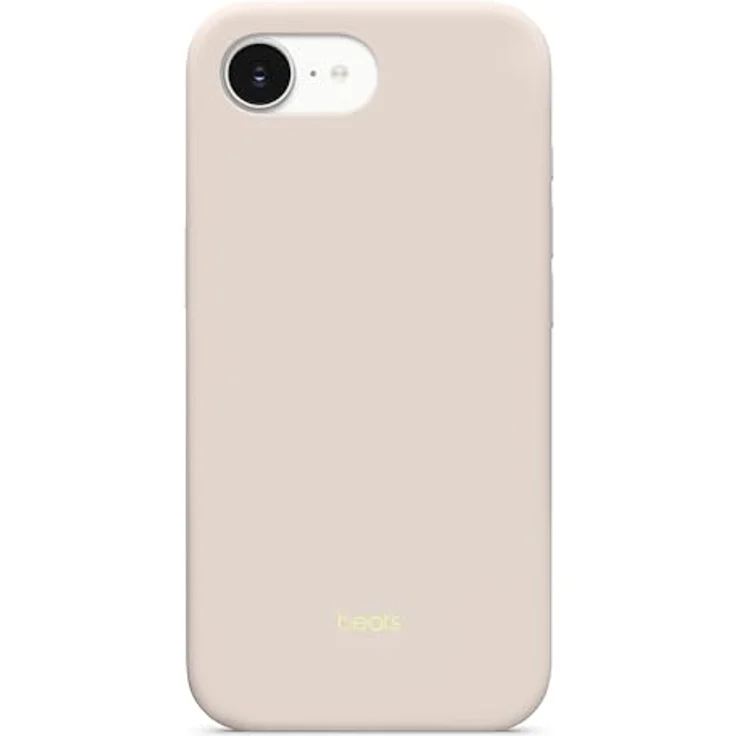 Beats iPhone 17e Case mit MagSafe, dünnes Hardshell-Case, matte Oberfläche, Mikrofaserfutter – Kalkstein – Bild 1