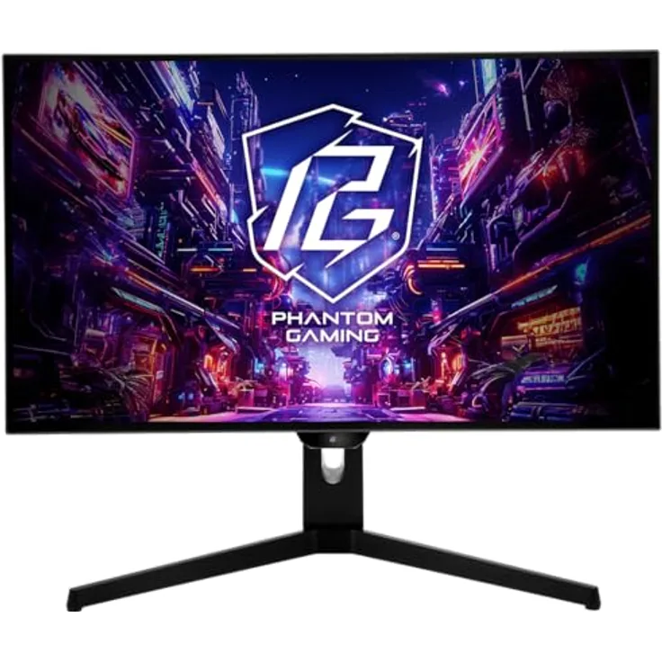 ASRock PGO27QFS, 68,5 cm (27 Zoll) QHD OLED Monitor mit 240 Hz, 2x HDMI, 2x DP, USB-C, Schwarz