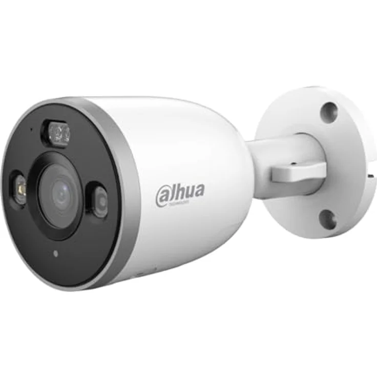 Dahua Bullet D1, 5 MP WLAN Überwachungskamera mit Personenerkennung, Nachtsicht bis 30 m, wetterfest, 2-Wege-Audio, Abwehrfunktion mit Lichtsignal und Alarmsirene – Bild 1