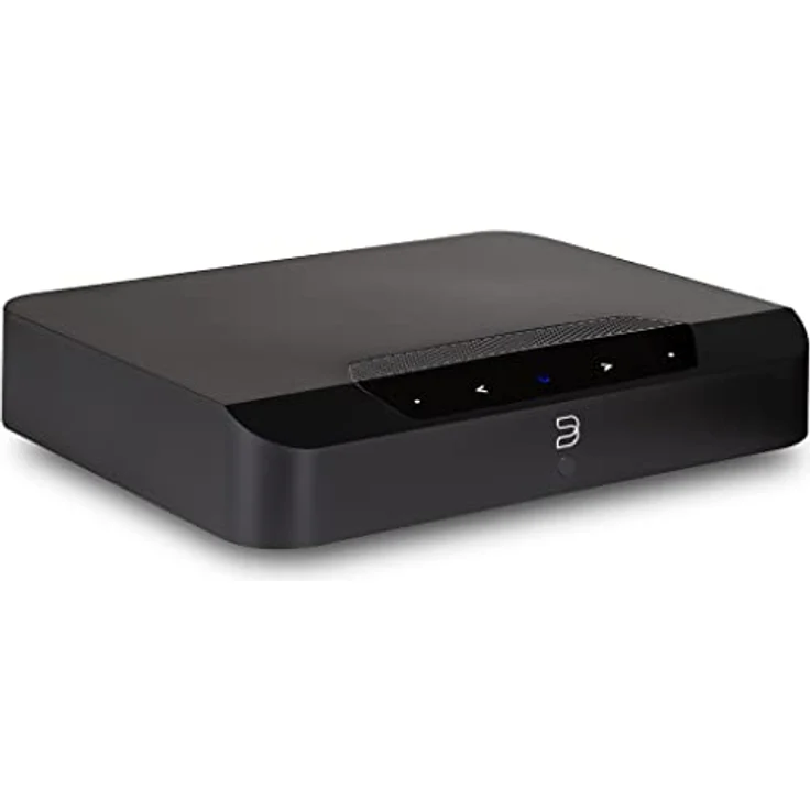 Bluesound Powernode Edge kompakter kabelloser hochauflösender Multiroom Musik-Streamer - Schwarz – Bild 2