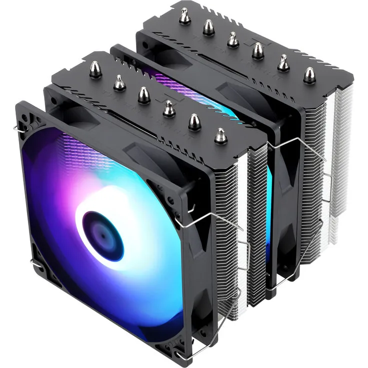 Thermalright Peerless Assasin 120 SE A-RGB CPU-Kühler - 120 mm, schwarz/silber