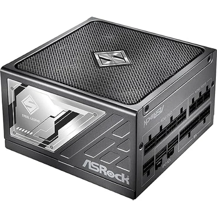ASRock Steel Legend SL-1200P, 1200W ATX Netzteil mit 80 PLUS Platinum Zertifizierung und 135 mm Lüfter – Bild 8