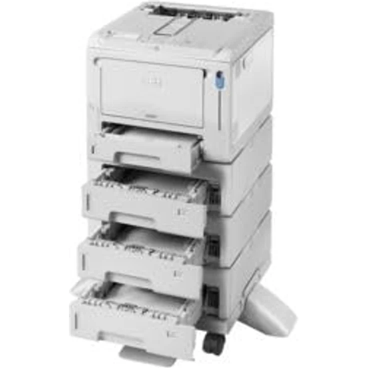 OKI C651dn Farblaserdrucker A4, Duplex, USB, LAN, 35 S/min, 1200x1200dpi, weiß – Bild 5