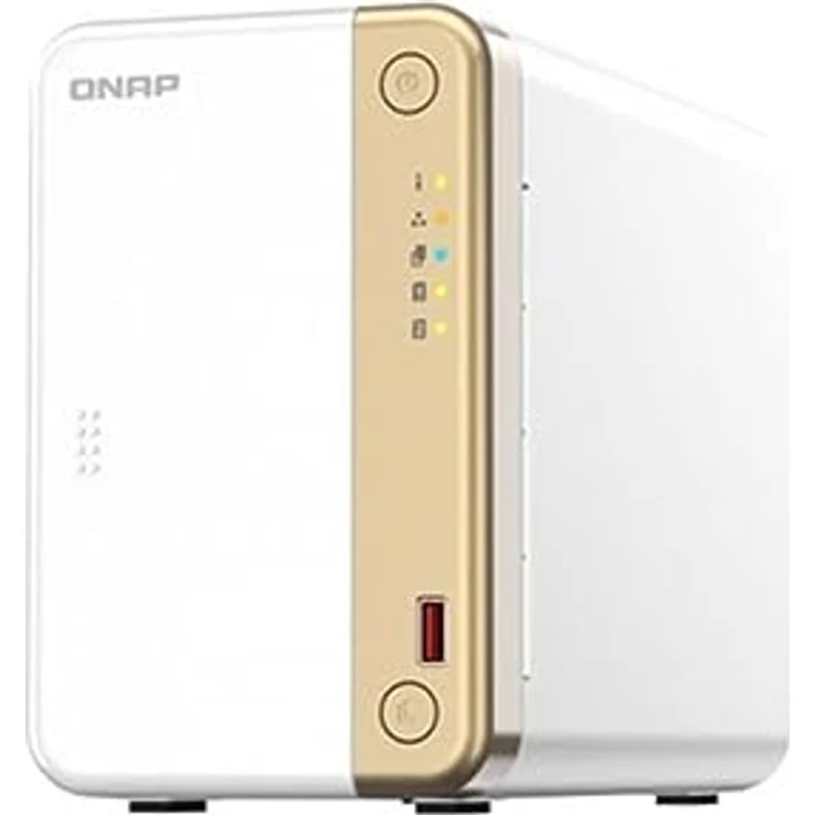 Qnap TS-262-4G | 2-Bay, 2 x M.2 Slots, 2.5GbE Desktop NAS, 2-Bay 4GB RAM – Bild 2