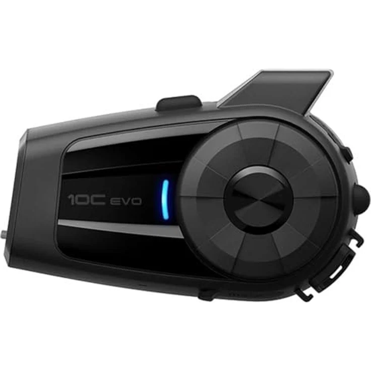 Sena 10C Evo, 4K Bluetooth Intercom Kamera mit 4-Wege-Kommunikation, Schwarz – Bild 1