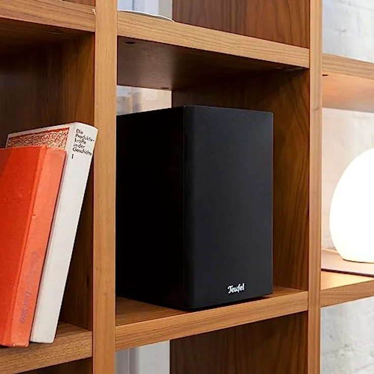 Teufel Kombo 11 Mini-Stereo-Anlage Stereo Lautsprecher Musik Sound Hochtöner Mitteltöner Bass Speaker DAB+ HiFi Soundanlage Schwarz, Auxiliary – Bild 4