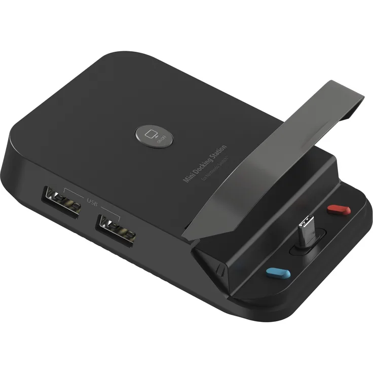 j5create JCD620-N Mini-Dockingstation für Nintendo Switch in Schwarz/Grau