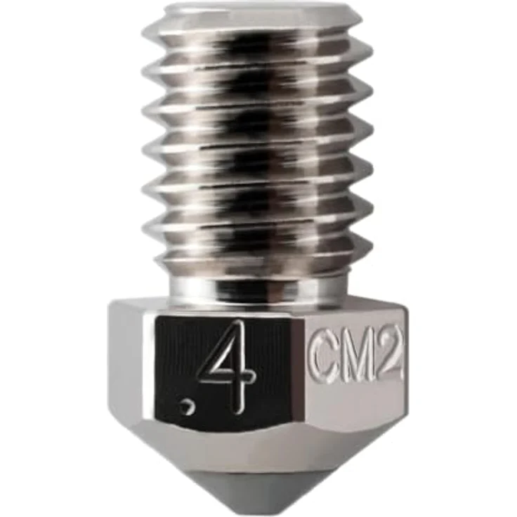 Micro-Swiss 3D-Drucker Düse CM2™ 0.4mm - E3D V4/V5/V6 Kompatibel, Hochtemperatur Kupfer-Chrom-Zirkonium, Antihaft-Beschichtung – Bild 1