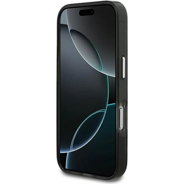 CG MOBILE Karl Lagerfeld IML Karl Köpfe Logo Hülle, kompatibel mit MagSafe, für iPhone 17 Pro Max, schwarz, TPU/PC Hardcase – Bild 5