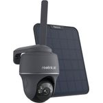 Reolink Überwachungskamera Akku Go PT Ultra+Solarpanel 4G LTE, Outdoor, 8MP, 4K, Intelligente Erkennung, 355°&140° PTZ (32GB microSD)