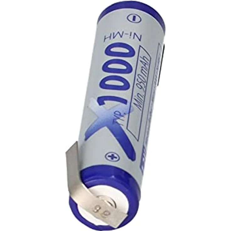 Akkuman.de AAA Micro Akku NI-MH 1,2V 1000mAh Z Lötfahne wiederaufladbar + geringe Selbstentladung – Bild 5