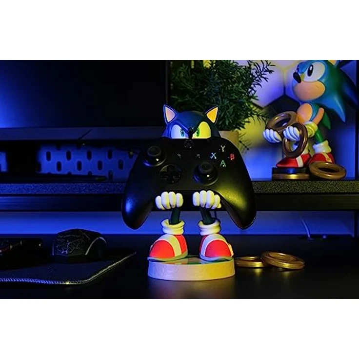 Cable Guys - Modern Sonic the Hedgehog Gaming Accessories Holder & Phone Holder for Controller (Xbox, Play Station, Nintendo Switch) & Phone (Iphone, Samsung Galaxy, Google Pixel) – Bild 5