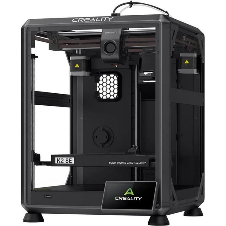 Creality K2 SE 3D-Drucker, FDM-Technologie mit offener Rahmenkonstruktion, vielseitig einsetzbar für PETG, PLA und TPU