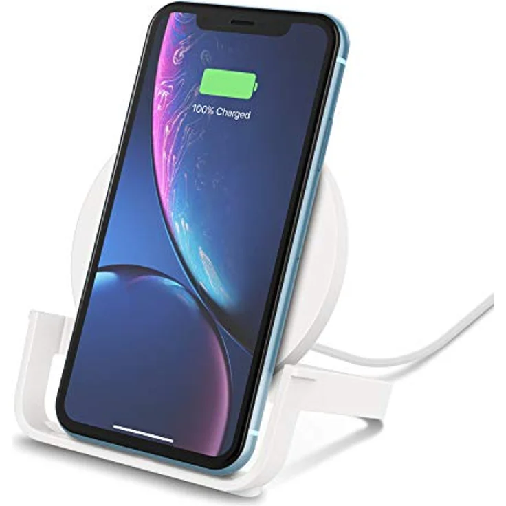 Belkin 10 W Wireless Charging Stand mit Micro-USB Kabel und Netzteil, weiß – Bild 6