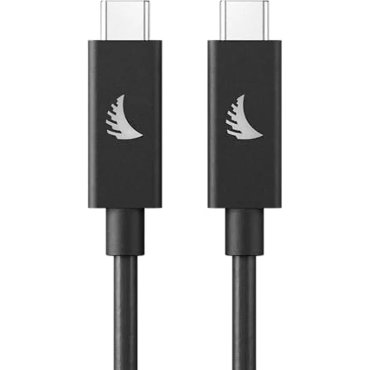 Angelbird USB-C 3.2 Cable 25 cm, 100W USB-C-zu-USB-C-Schnellladekabel mit 20 Gb/s Datenübertragung und Power Delivery – Bild 1