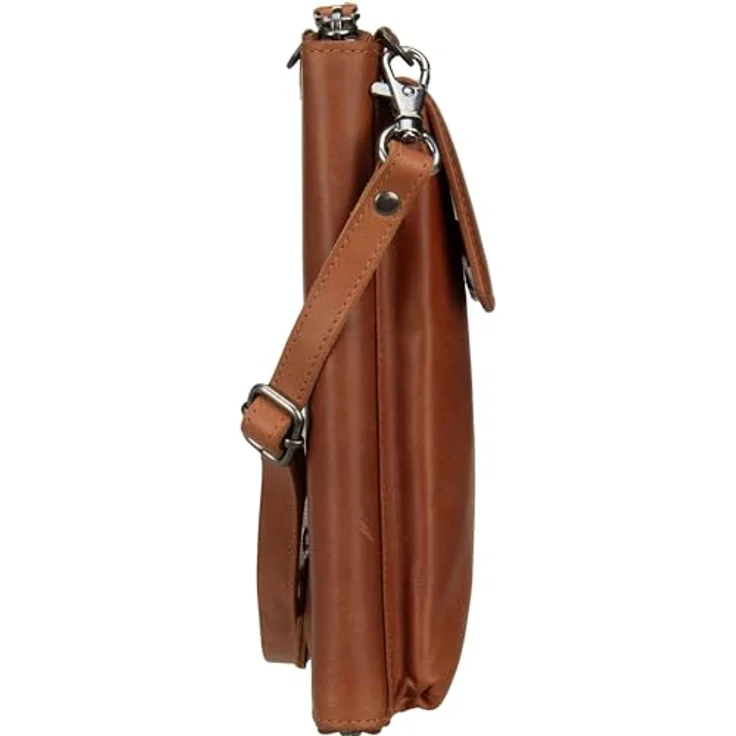 The Chesterfield Brand Handytasche Malaga, Geldbörse aus Wax Pull up Leder, 10 x 19 x 3 cm, 0,5 Liter – Bild 8