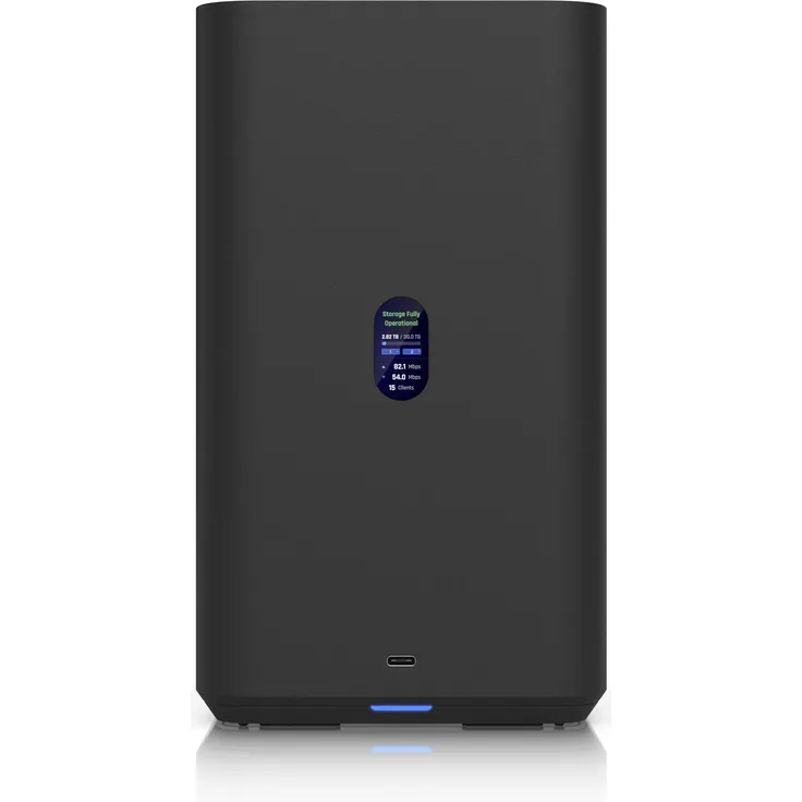Ubiquiti UniFi UNAS 2, NAS-Server mit 4 GB RAM, 2,5-GbE-Netzwerkkonnektivität, zwei 3,5-Zoll-HDD-Schächten