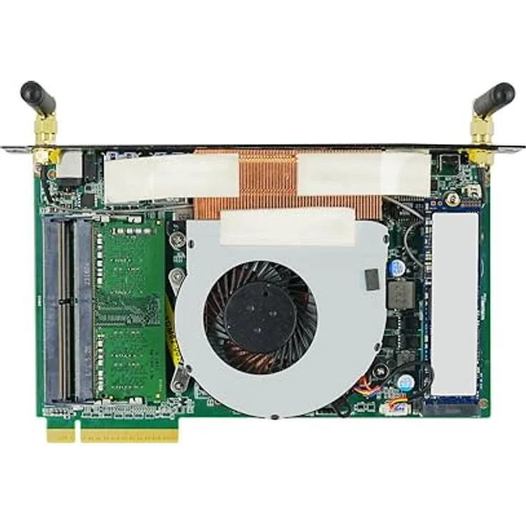 iiyama SDM-L Slot PC Intel Core i3-1220P, 8GB DDR4, 256GB M2, 4K Unterstützung, schwarz, Windows 11 – Bild 6