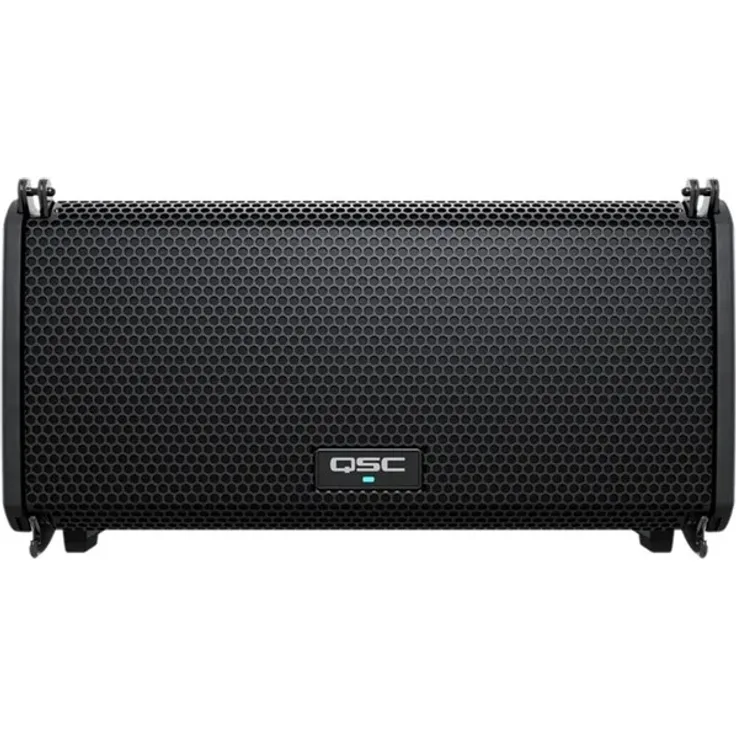 QSC LA108, 8" 2-Wege Aktiver Line-Array-Lautsprecher mit 650W RMS Leistung, schwarze Ausführung