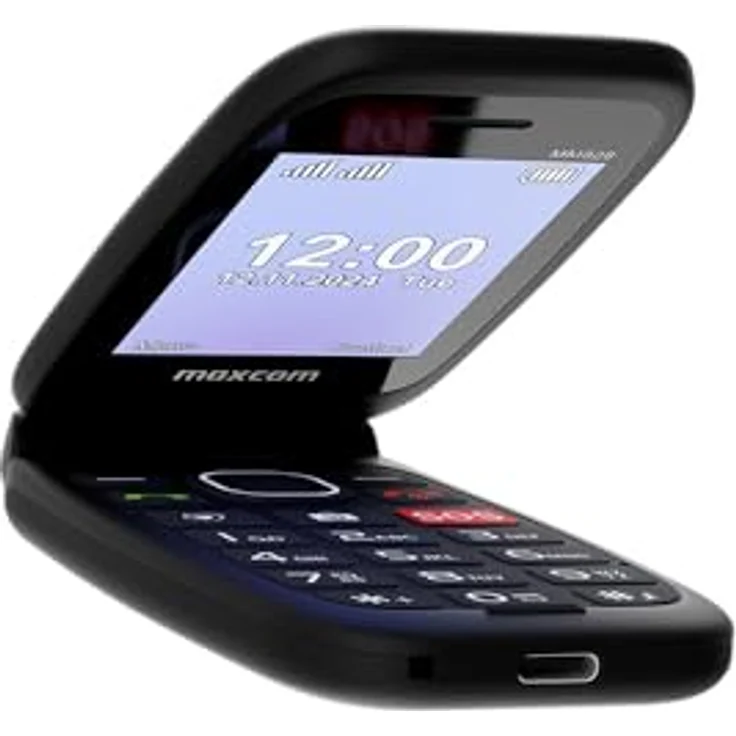 MAXCOM Mm828 2.4´´ 0.08mpx 4g Mobiltelefon One Size, elegantes Klapptelefon mit SOS-Taste – Bild 4