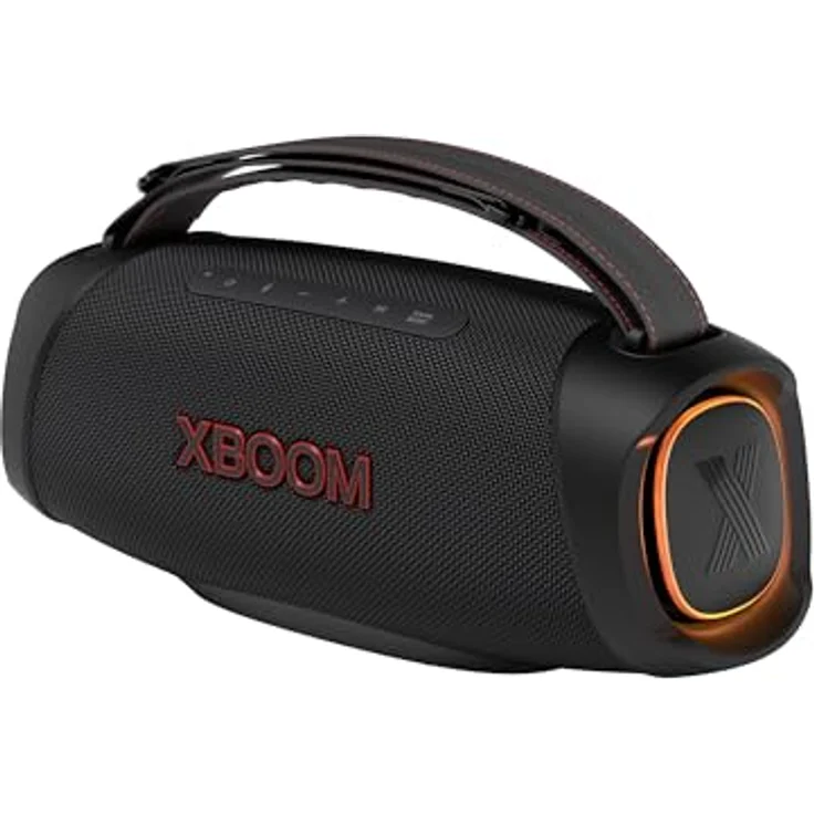 LG XBOOM Go DXG8T, tragbarer Bluetooth-Lautsprecher (120W, Google Assistant, Siri, Beleuchtung), Schwarz – Bild 5