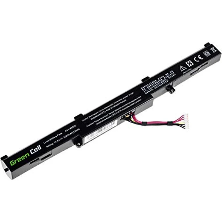 GreenCell Akku für Asus A41-X550E F550D F550DP F750L, 14,4V 2200mAh, schwarz, 100% kompatibel, bis zu 1000 Ladezyklen – Bild 2