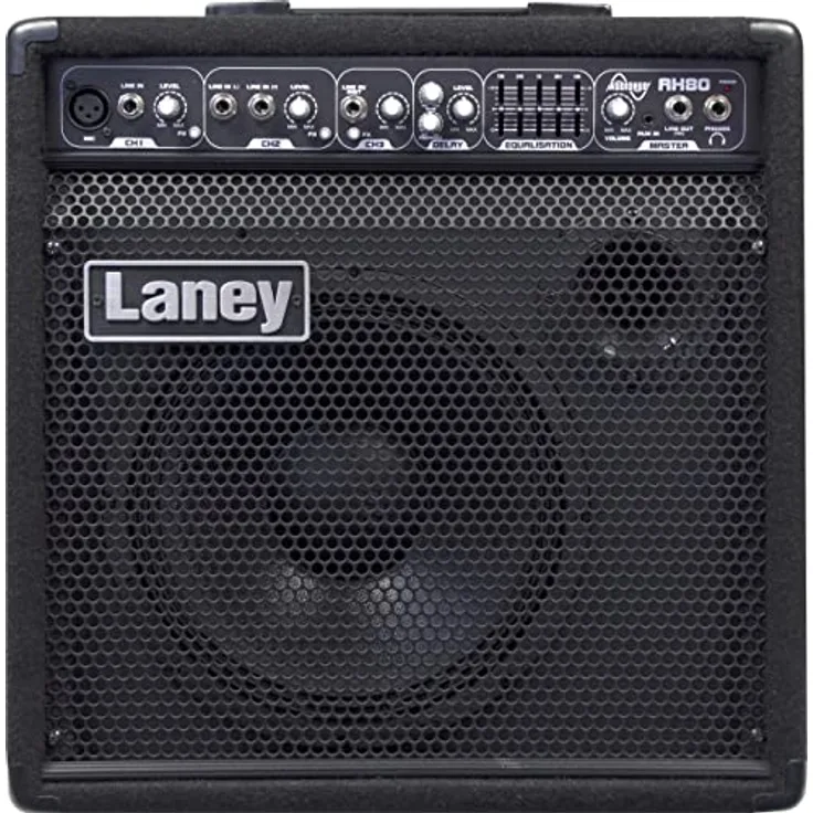 Laney AH 80 Audiohub Combo, 80 Watt Keyboardverstärker mit 3 Kanälen und 5-Band EQ