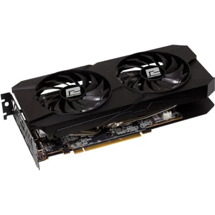 Tul PowerColor AMD Radeon RX 7600 Fighter 2.0, Grafikkarte mit 8 GB GDDR6, 2048 Shaders, bis zu 2655 MHz Boost-Frequenz, HDMI 2.1 und DisplayPort 2.1 – Bild 4