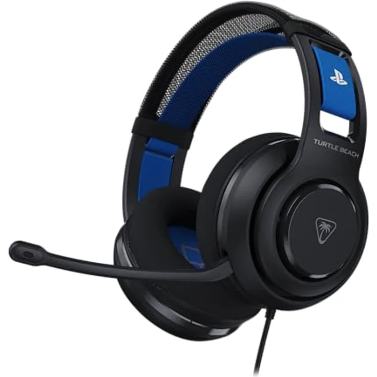 Turtle Beach Atlas 200, Over Ear Kopfhörer kabelgebunden mit Frequenzbereich von 20 - 20000 Hz, schwarz, versandkostenfrei