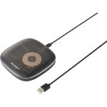 Voltcraft Induktions-Ladegerät 1670 mA VC-Qi-WC15 VC-13791415  Ausgänge Induktio (15 W), Wireless Charger, Schwarz