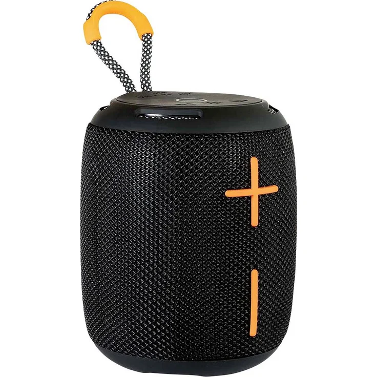 Imperial BAS 9 Bluetooth® Lautsprecher Outdoor, 360°-Sound, spritzwassergeschützt IPX6, 2400 mAh Akku, Schwarz