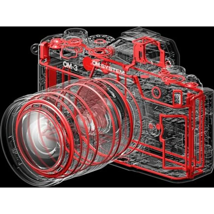 OM SYSTEM OM-3, Systemkamera mit ED 12-45mm f/4 PRO, wetterfestes Metallgehäuse und 80MP Auflösung – Bild 7