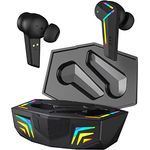Cyberlux In Ear Kopfhörer Bluetooth | RGB Gaming Beleuchtung | Wireless Earbuds - Kinder Gaming Bluetooth Kopfhörer | Mobile Gaming Kopfhörer