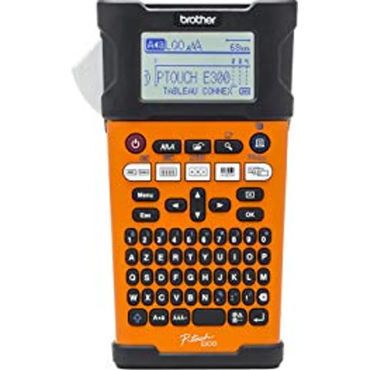 Brother PT-E300VP Industrielles Beschriftungsgerät inklusive Lithium-Ionen Akku, Netzadapter und Transportkoffer (für TZe-Schriftbänder und HSe-Schrumpfschläuche, Thermotransfer-Druckverfahren) – Bild 2