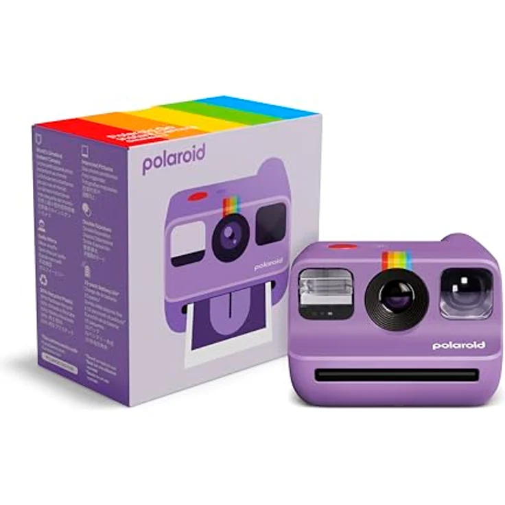 Polaroid Go Generation 2, Mini-Sofortbildkamera in Lila mit USB-C Aufladung, Selbstauslöser und reflektierendem Selfie-Spiegel – Bild 2