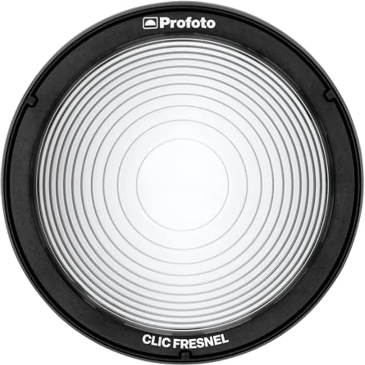 Profoto Clic Fresnel, Lichtformer für A2 und A10, 34° Abstrahlwinkel, magnetische Halterung, erhöhter Lichtausstoß – Bild 1