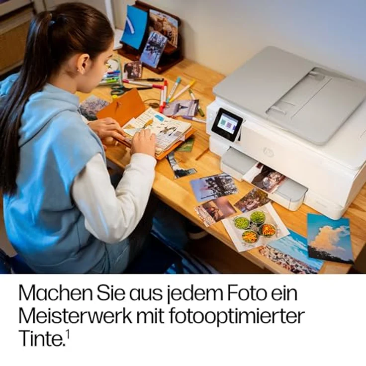 HP ENVY Photo 7930, Multifunktionsdrucker Tintenstrahl A4, Scanner und Kopierer, Farb-Druckqualität – Bild 6