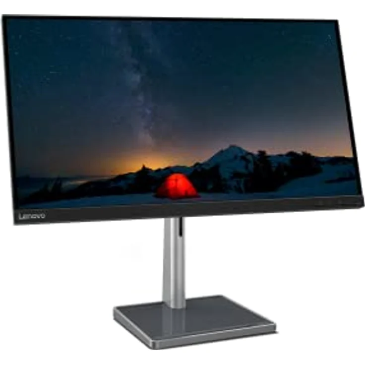 Lenovo L28u-35 | 28" 4K UHD Monitor | 3840x2160 | 60Hz | 300nits | entspiegelt | HDMI | DisplayPort | 1ms Reaktionszeit | AMD Radeon FreeSync | höhenverstellbar | schwarz – Bild 2