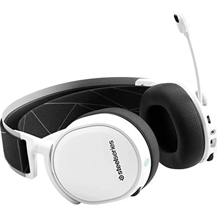 SteelSeries Arctis 7 (Gaming Headset, verlustfreies und drahtloses, DTS Headphone:X v2.0 Surround für PC und PlayStation 4) weiß – Bild 4
