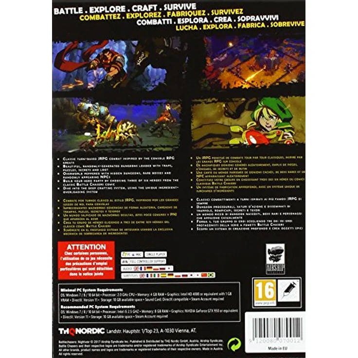 Battle Chasers: Nightwar (PC) – Bild 2
